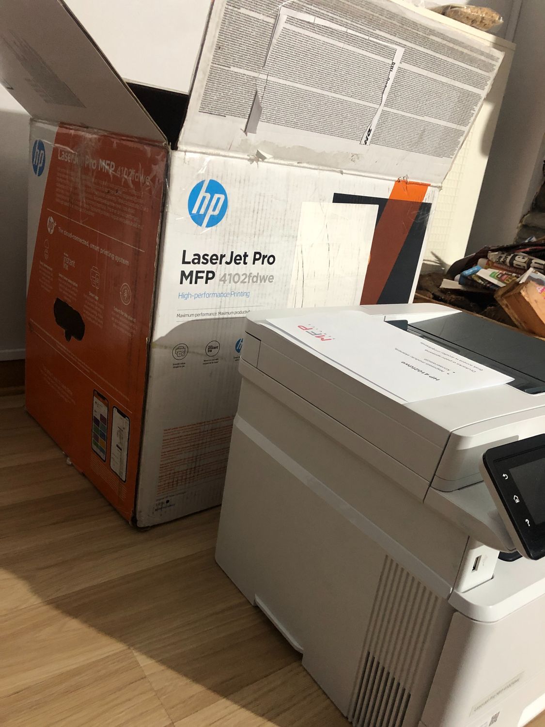 HP LaserJet Pro MFP 4102fdwe Wielofunkcyjna Drukarka Laserowa - Biała