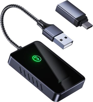 SOOMFON CarPlay bezprzewodowy adapter 5,8 GHz USB Dongle do iPhone&#39;a, iOS 10+