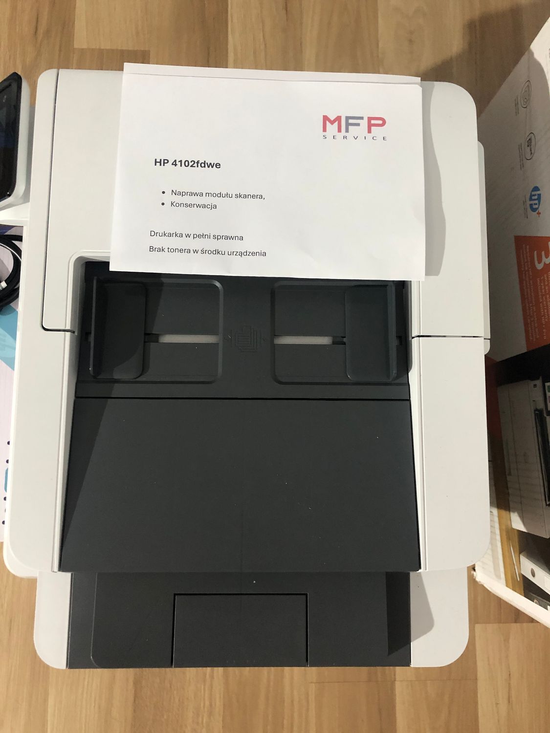 HP LaserJet Pro MFP 4102fdwe Wielofunkcyjna Drukarka Laserowa - Biała