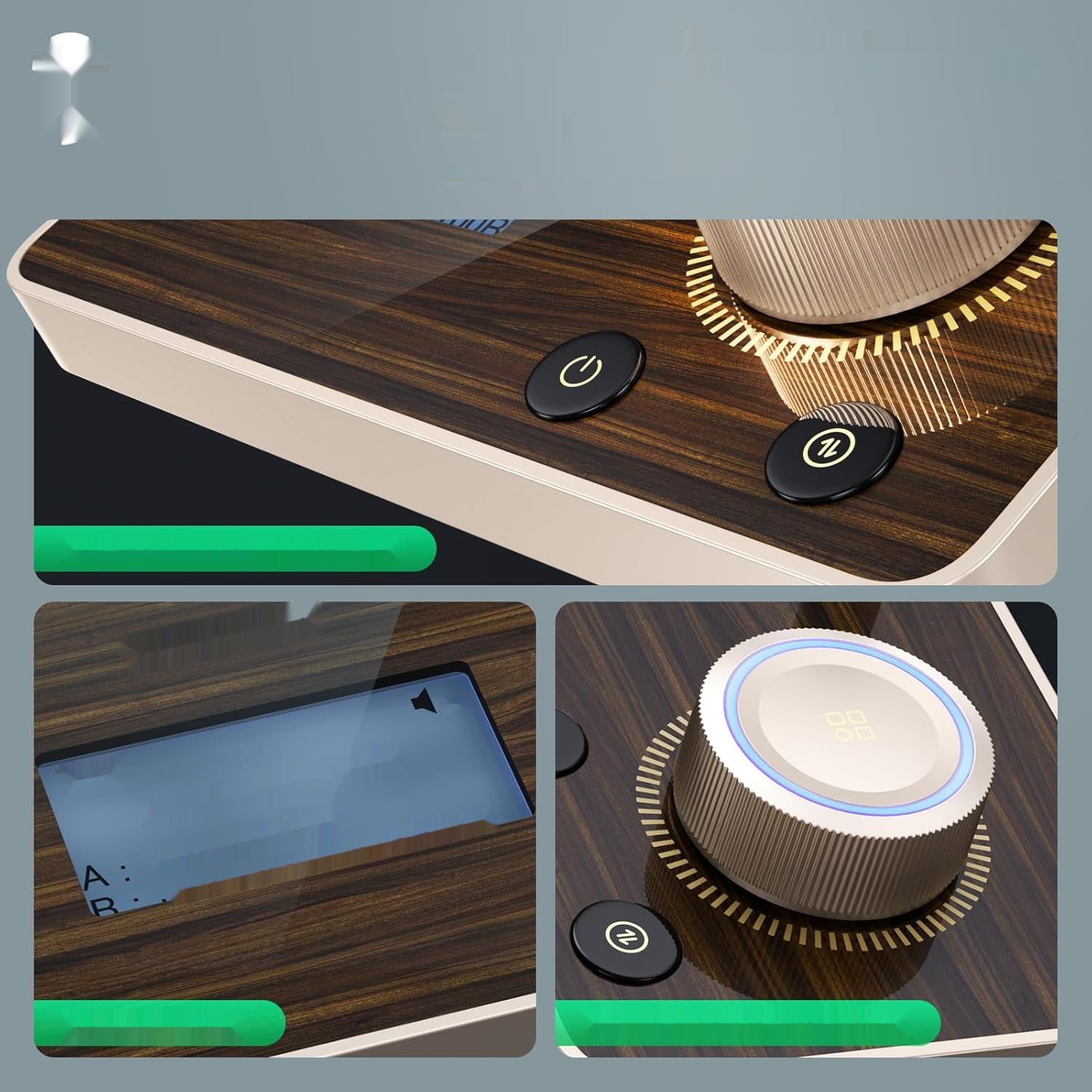 3-w-1 nadajnik-odbiornik Bluetooth 5.2 z wyświetlaczem, HiFi adapter