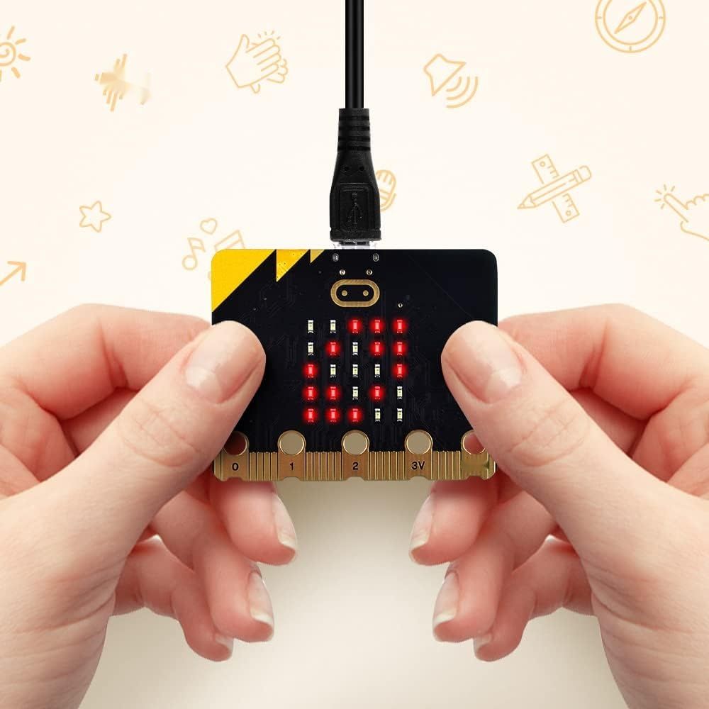 GeeekPi BBC Micro:bit V2.2 MB V2 Płytka Rozwojowa z USB i uchwytem na baterie