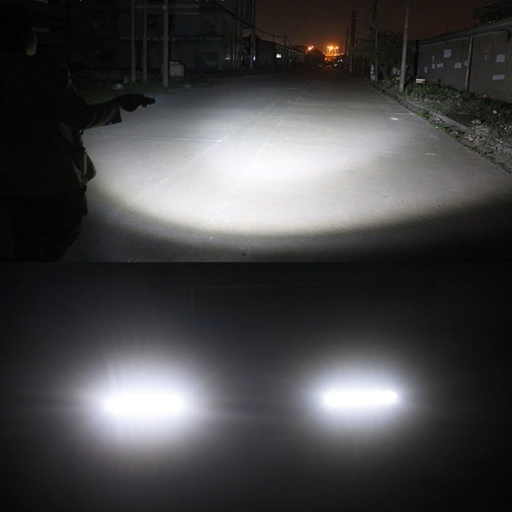 Auxtings 2 sztuki 15,2cm 18W Spot LED-światła robocze Off-Road-LKW SUV