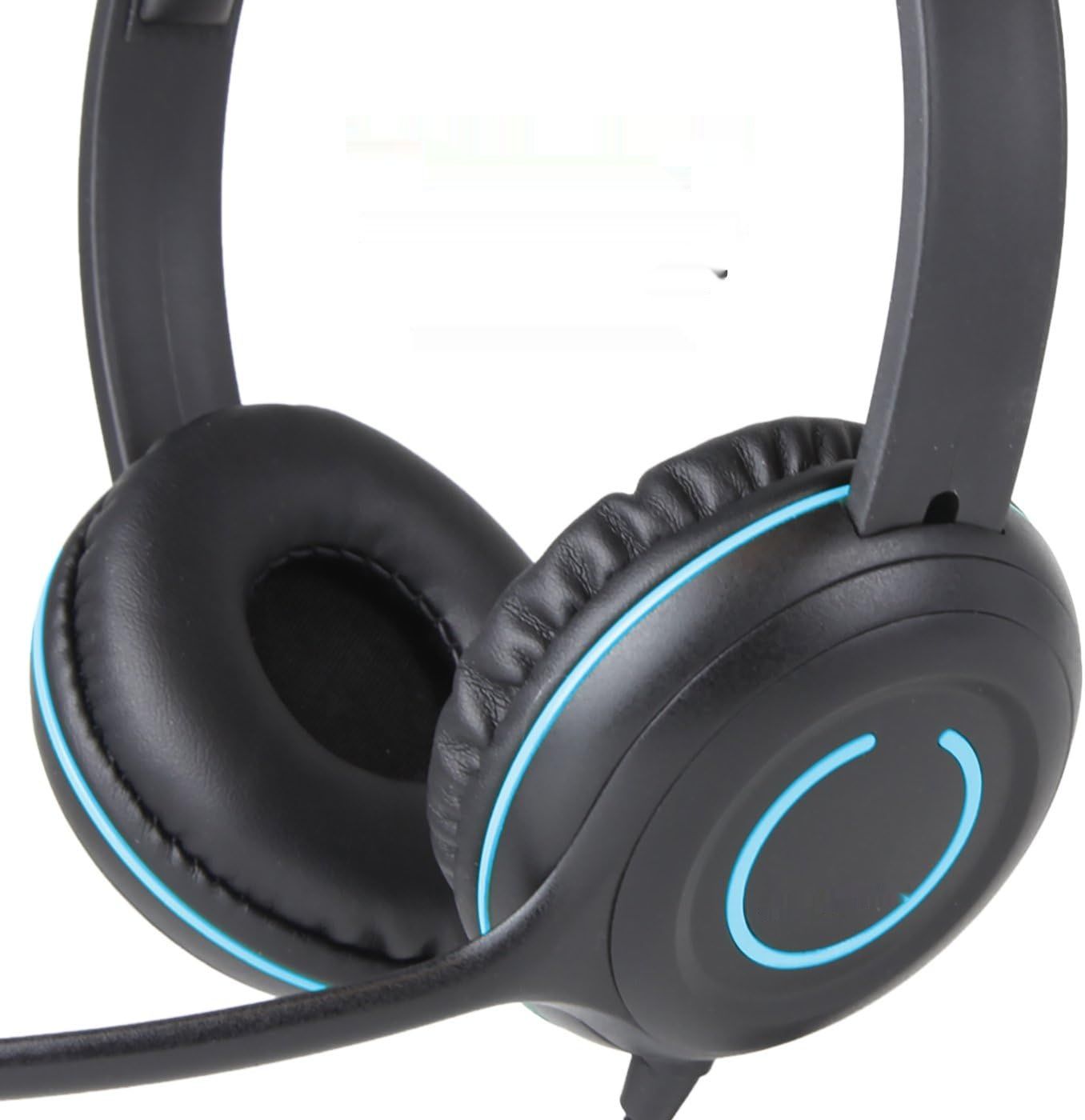 Cyfrowe słuchawki stereo Cyber Acoustics USB (AC-5008) z mikrofonem.