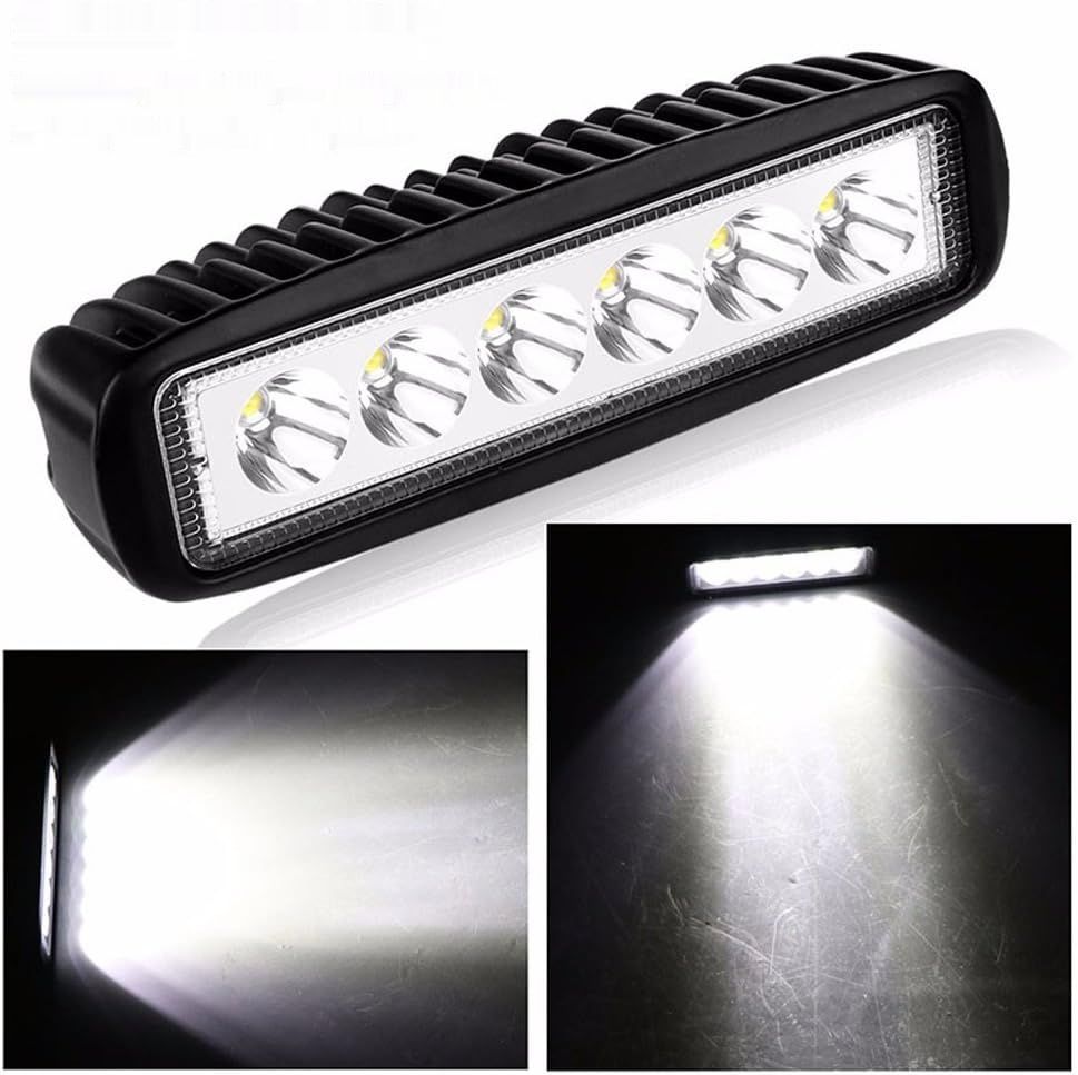 Auxtings 2 sztuki 15,2cm 18W Spot LED-światła robocze Off-Road-LKW SUV