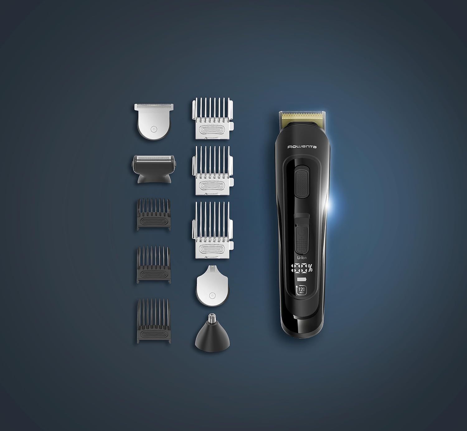 Rowenta TN9461 Selectium 12-w-1 Precyzyjna golarka | Trymer do brody | Czarny