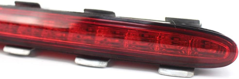 Riloer Trzecie światło stopu z czerwoną soczewką, kompatybilne z M-Benz W-209 C209 CLK-Class 2002-2009