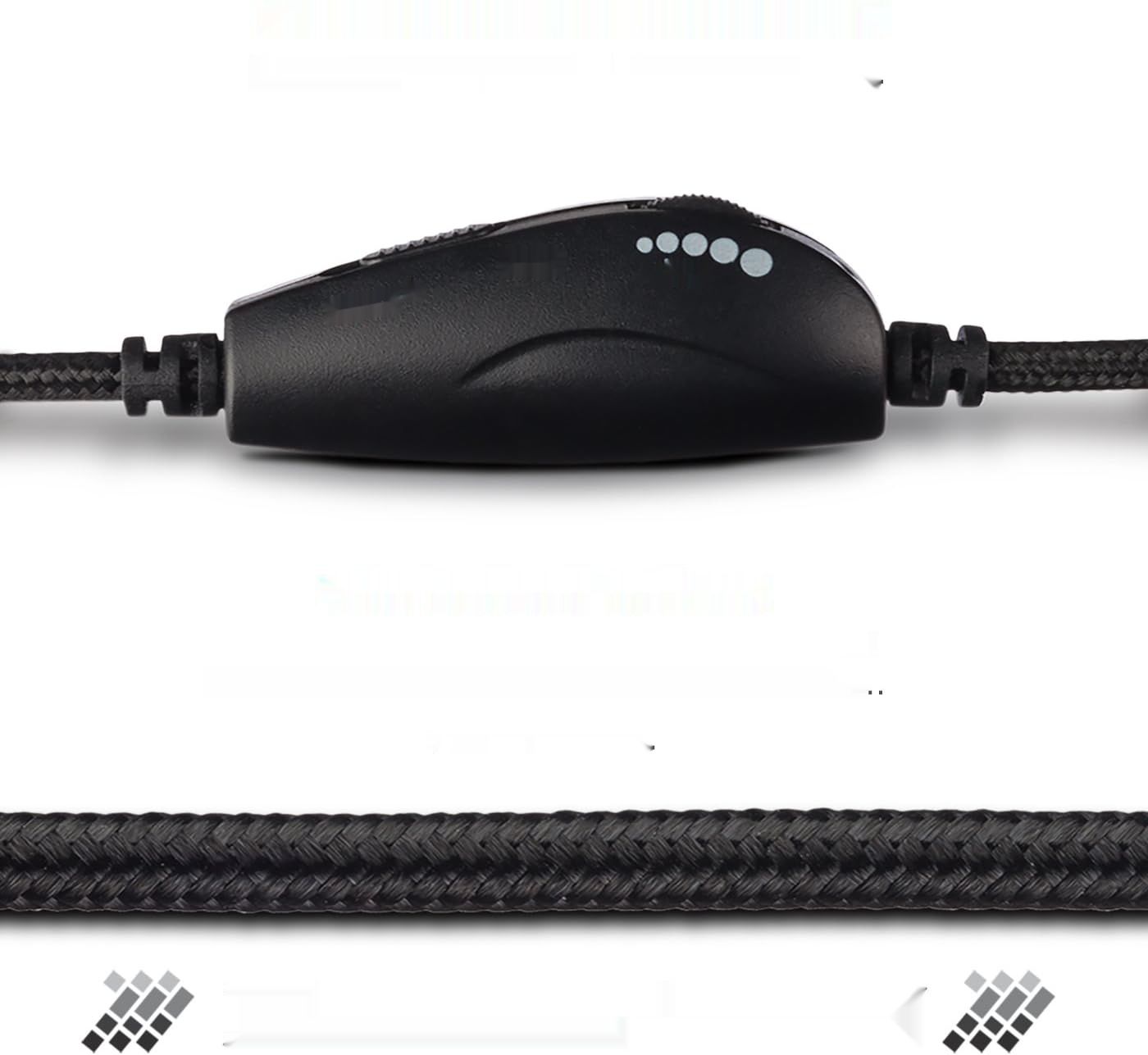 Cyfrowe słuchawki stereo Cyber Acoustics USB (AC-5008) z mikrofonem.
