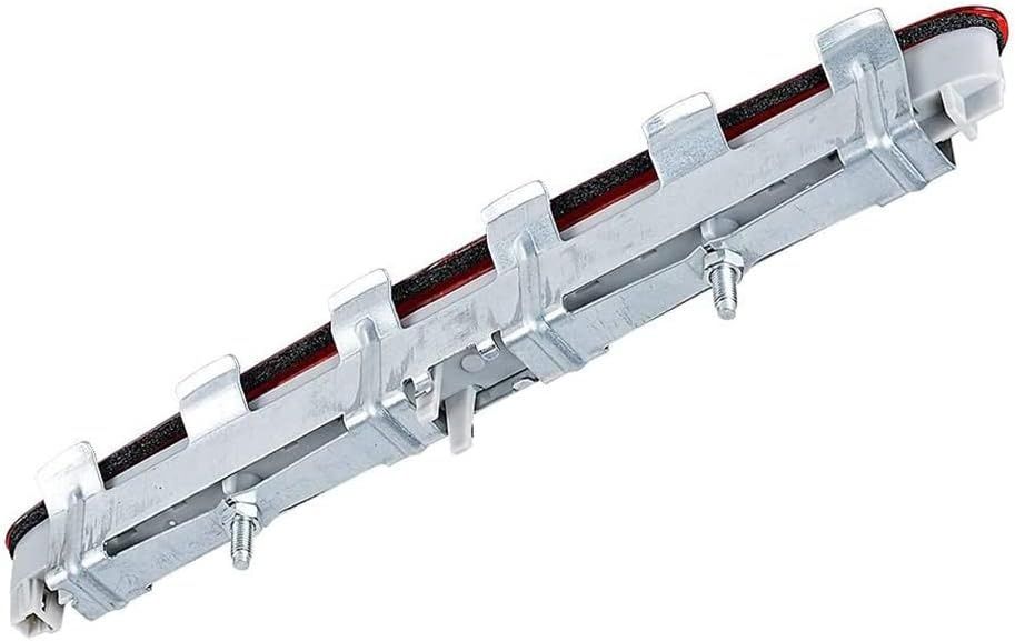 Riloer Trzecie światło stopu z czerwoną soczewką, kompatybilne z M-Benz W-209 C209 CLK-Class 2002-2009