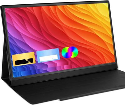 Prechen Przenośny Monitor 15,6&quot; FHD 1080P USB-C HDMI Ultra Cienki Monitor IPS