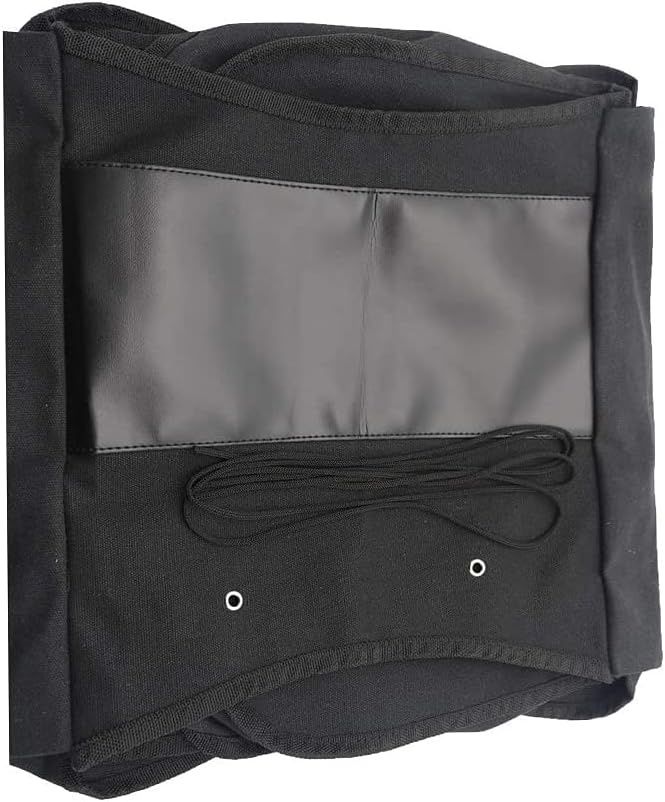 Riloer Uniwersalna Torba Na Motocykl, Torby Canvas, Dwustronne (Czarny)