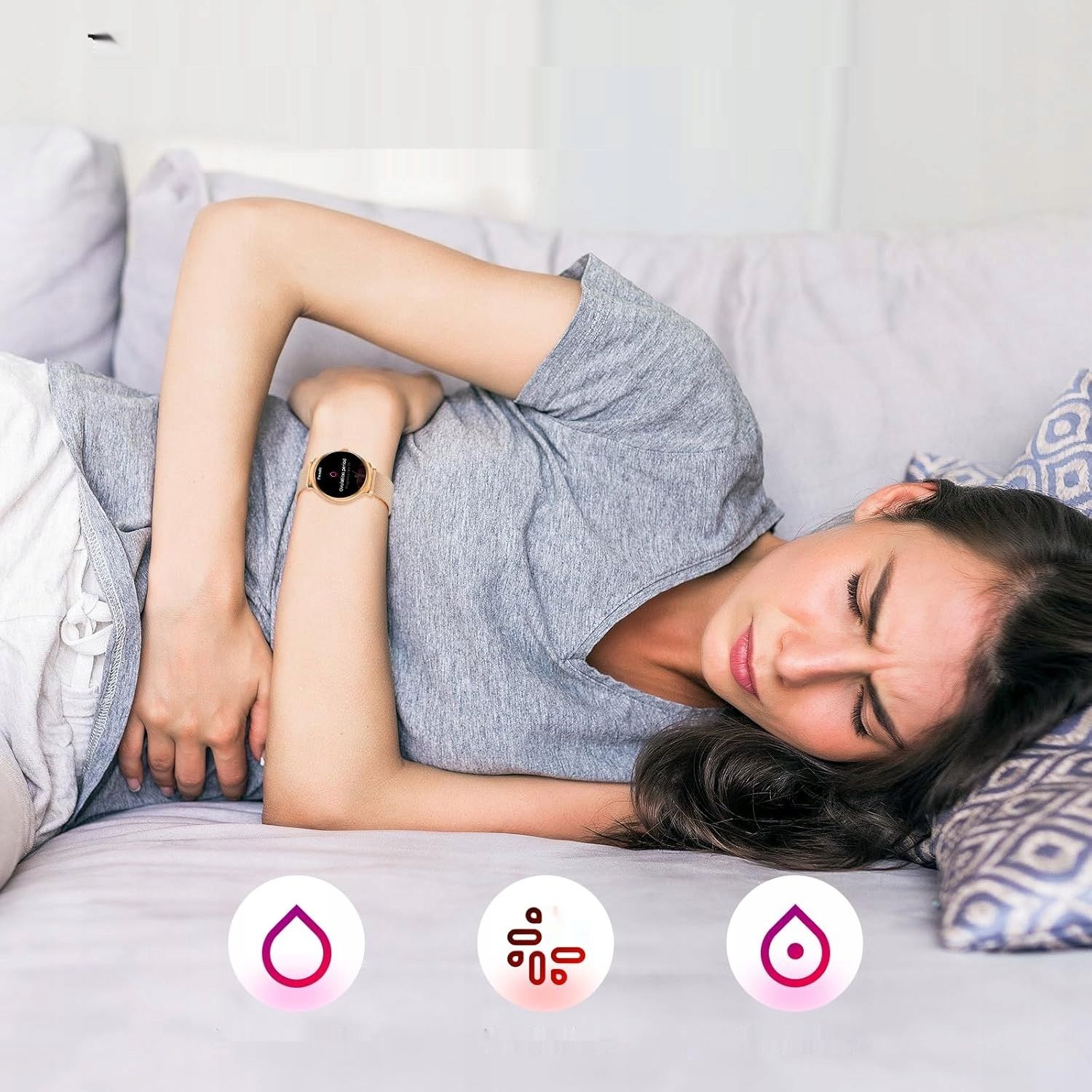 Описание не верно! Nemheng Smartwatch dla Kobiet z Ekranem 1,39&quot; i 113 Trybami Sportowymi