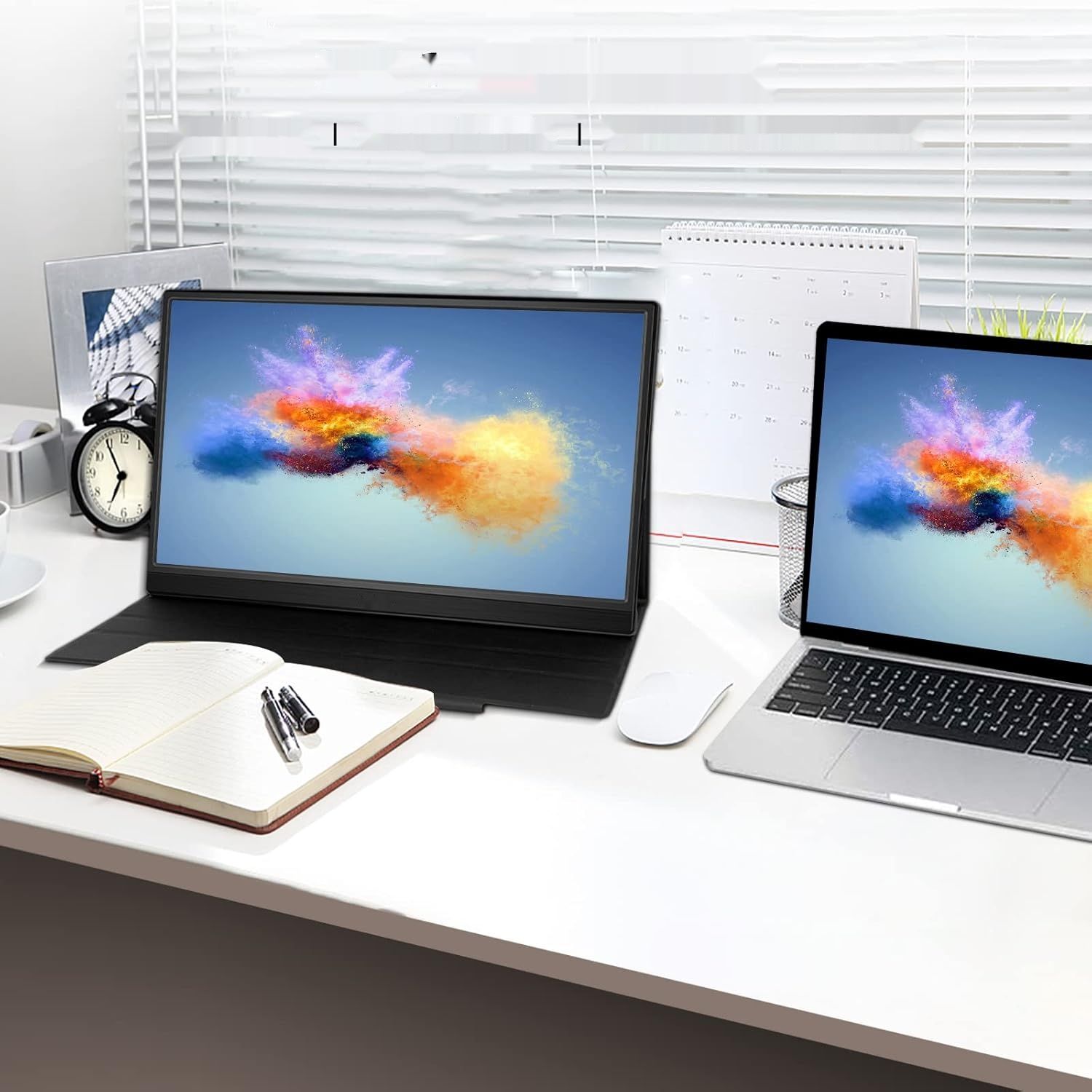 Prechen Przenośny Monitor 15,6&quot; FHD 1080P USB-C HDMI Ultra Cienki Monitor IPS