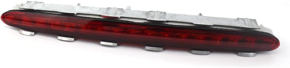 Riloer Trzecie światło stopu z czerwoną soczewką, kompatybilne z M-Benz W-209 C209 CLK-Class 2002-2009