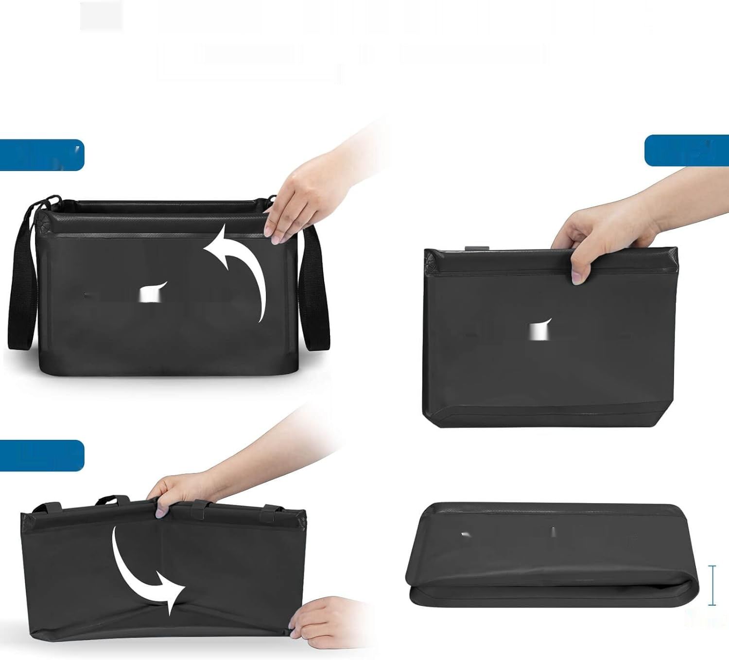 Tavaler Składana Miska Campingowa 15 L z 500D PVC