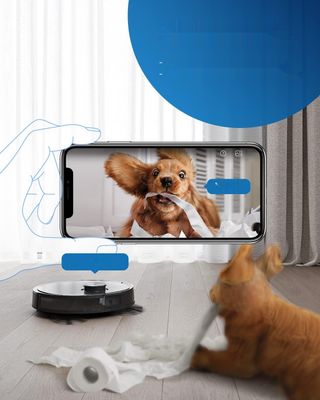 ECOVACS Deebot T9 AIVI Robot Odkurzacz z funkcją wycierania (3000Pa, AIVI)