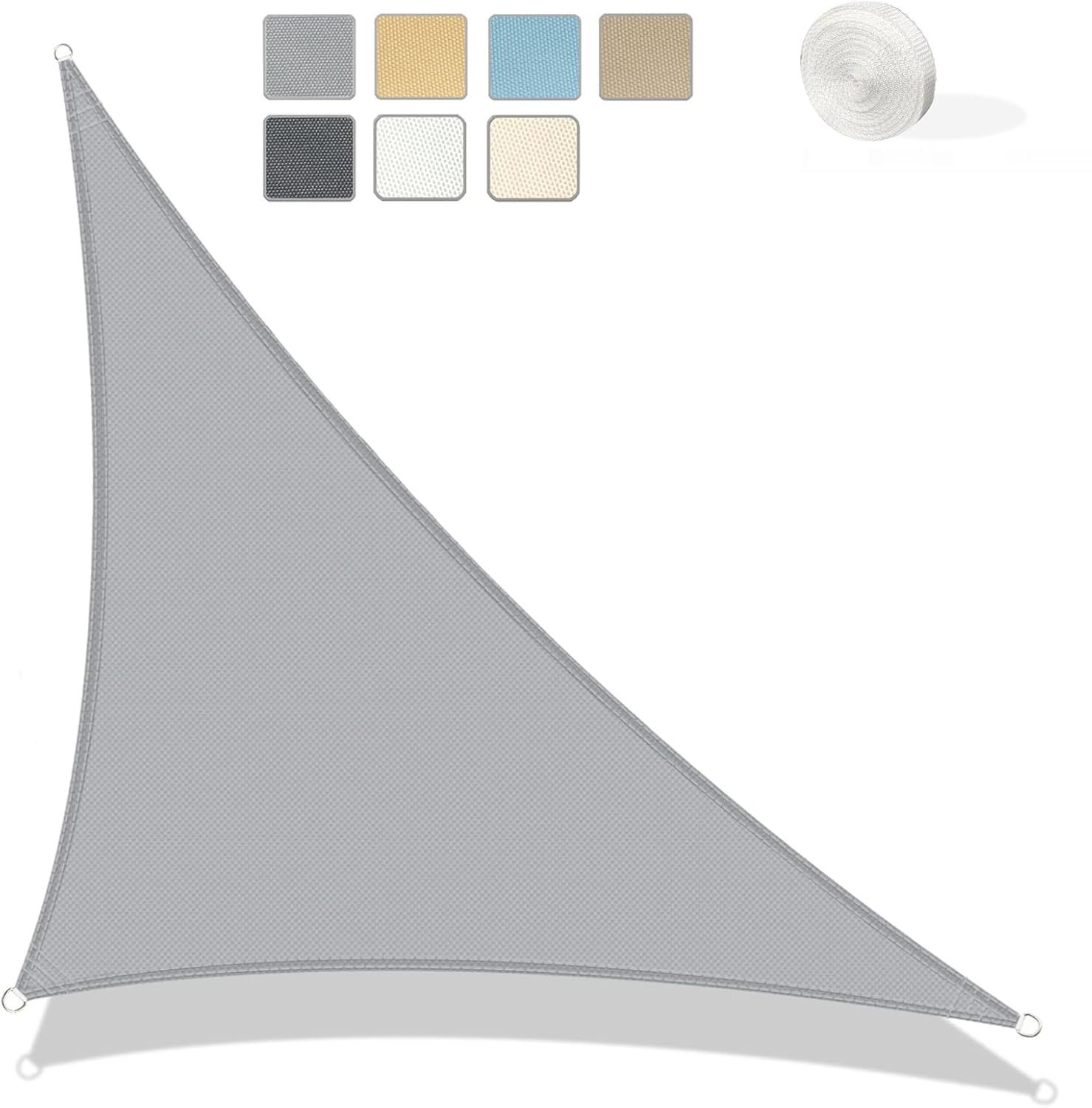 Axt Shade Markiza 3x3x4,25 m, Ochrona UV, Impregnowany Poliester, Jasnoszary
