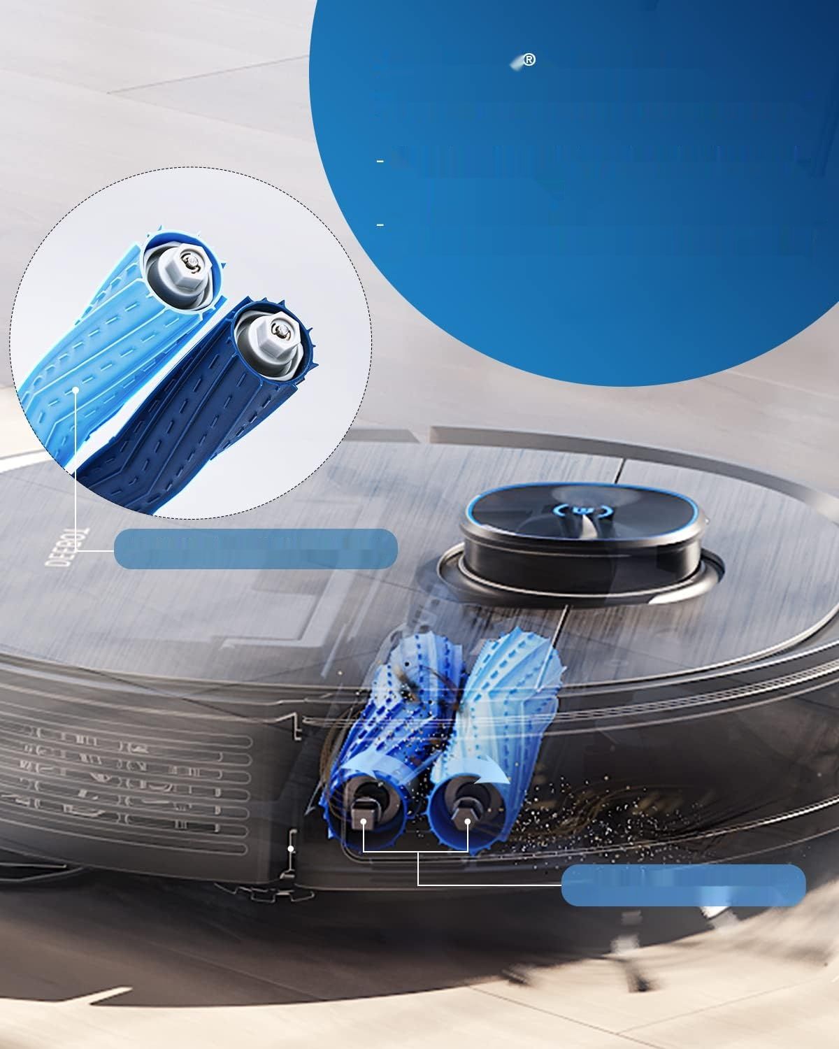 ECOVACS Deebot T9 AIVI Robot Odkurzacz z funkcją wycierania (3000Pa, AIVI)