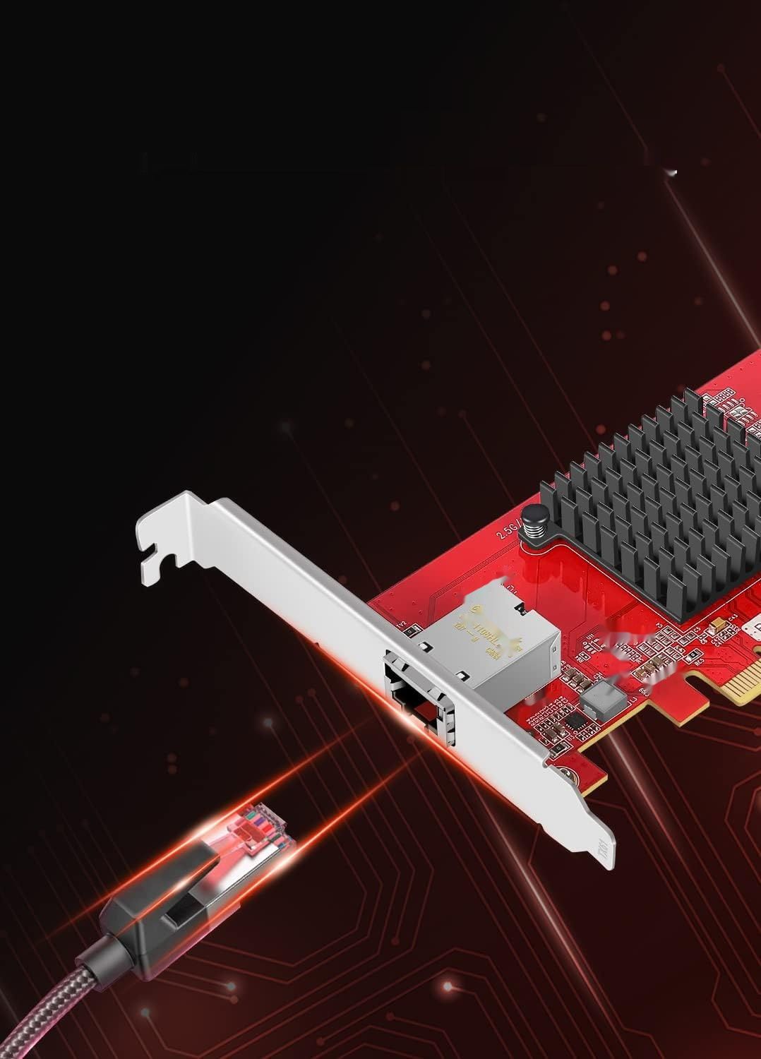 Karta sieciowa NICGIGA 10G Marvell AQtion AQC107, PCI-e, RJ45 10GB