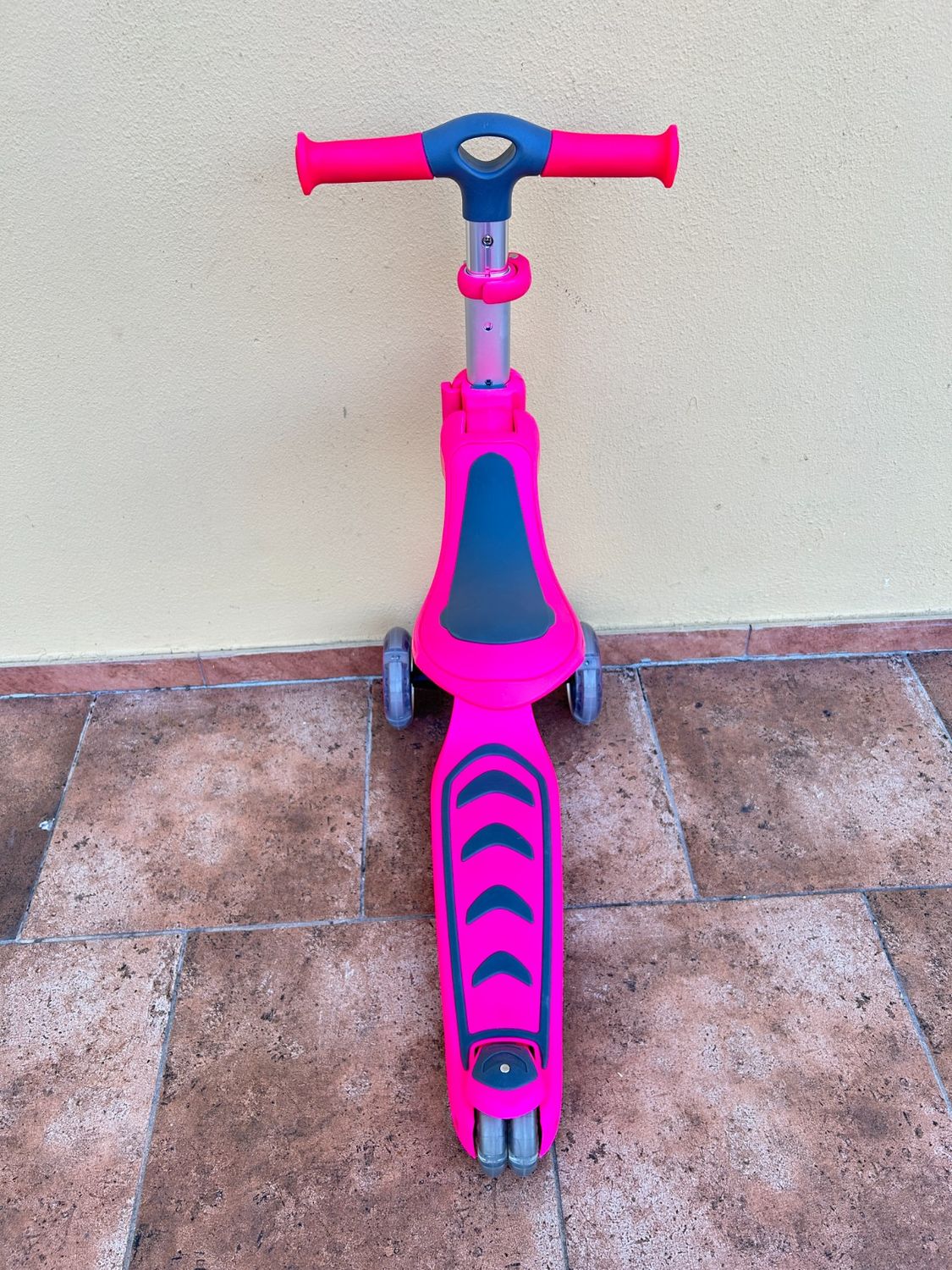 Stompa Kinder Roller 3 lata, składana hulajnoga LED, 3-8 lat