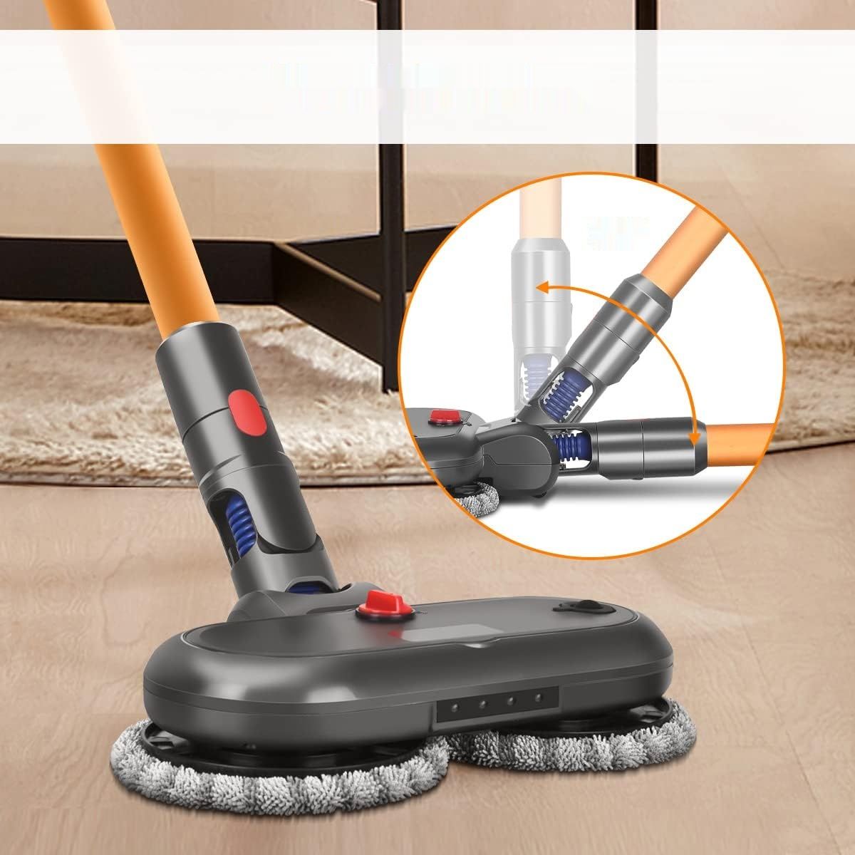 Przystawka do mopa DrRobor do Dyson V11 V10 V15 V8 V7 z LED i 6 mopami.