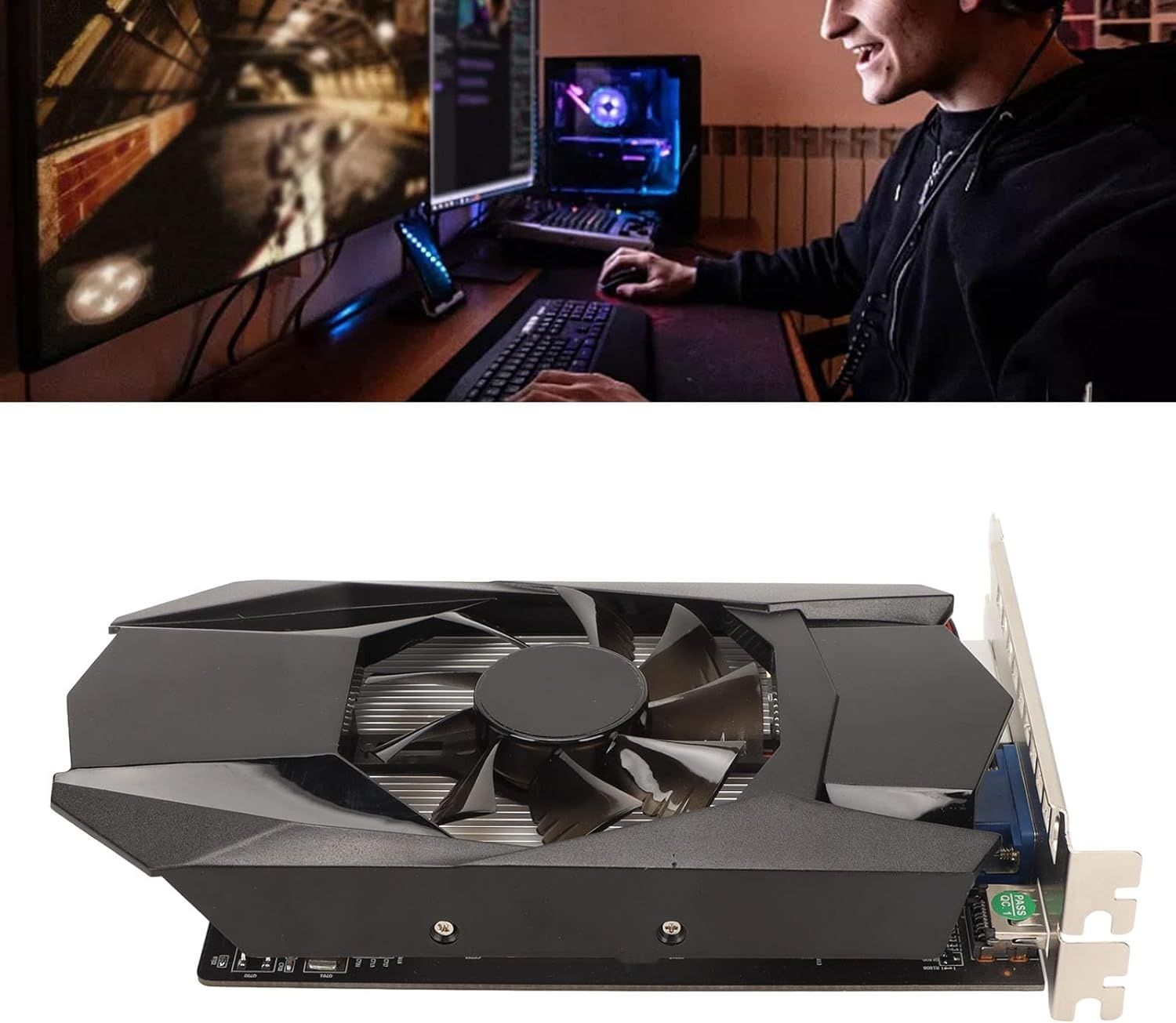 4 GB Karta Graficzna GDDR5, 128 Bit 1000 MHz, VGA HDMI DVI, DirectX 11
