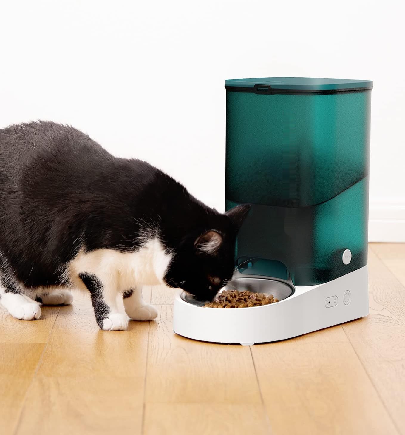 PETKIT Automatyczny Podajnik, 3L, 1-10 Posiłków/Dzień, Fresh Lock, Stal 304