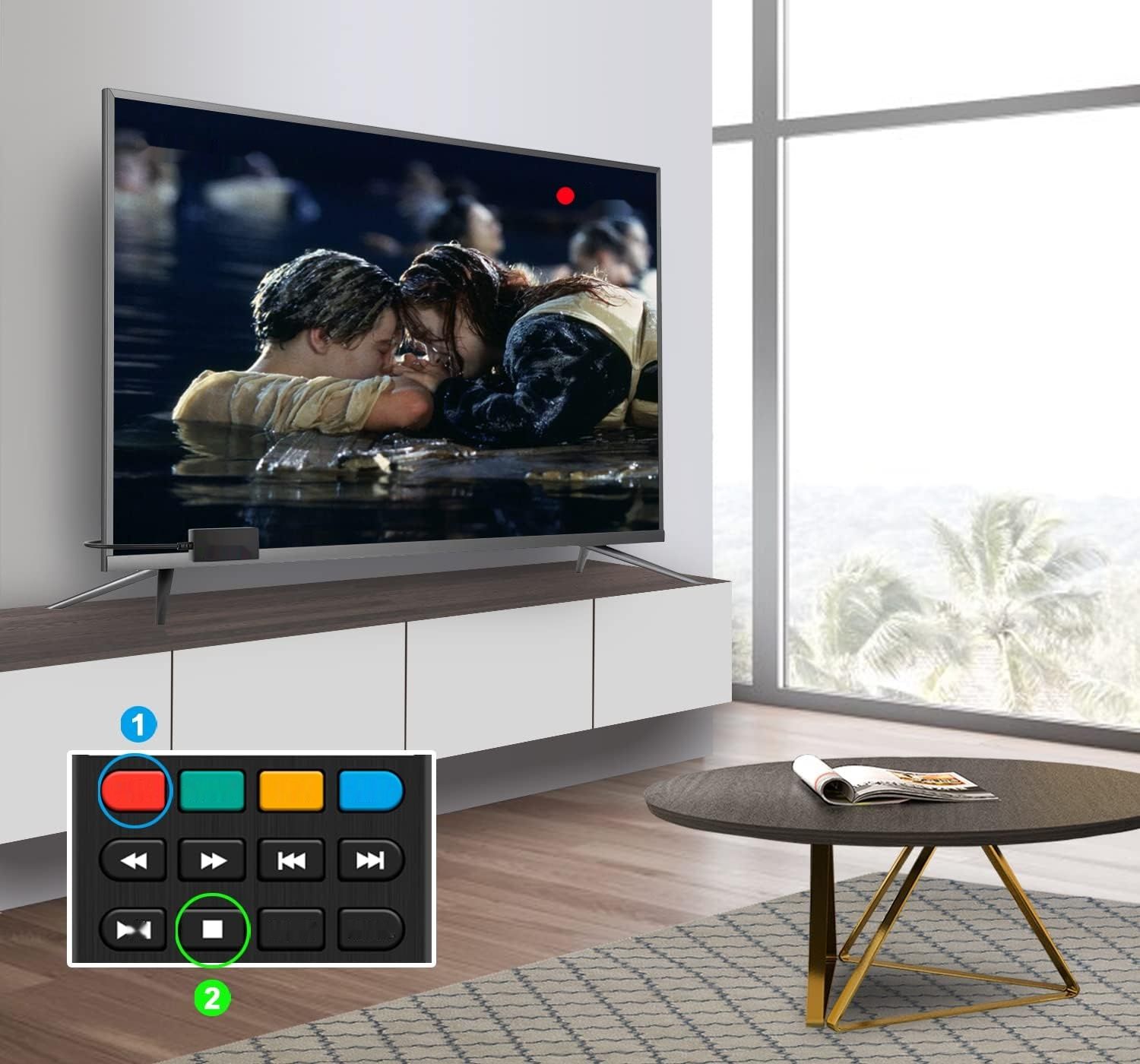 Dcolor DVB-S/S2 Stick TV HDMI Full HD 1080P USB2.0 PVR Astra Hotbird