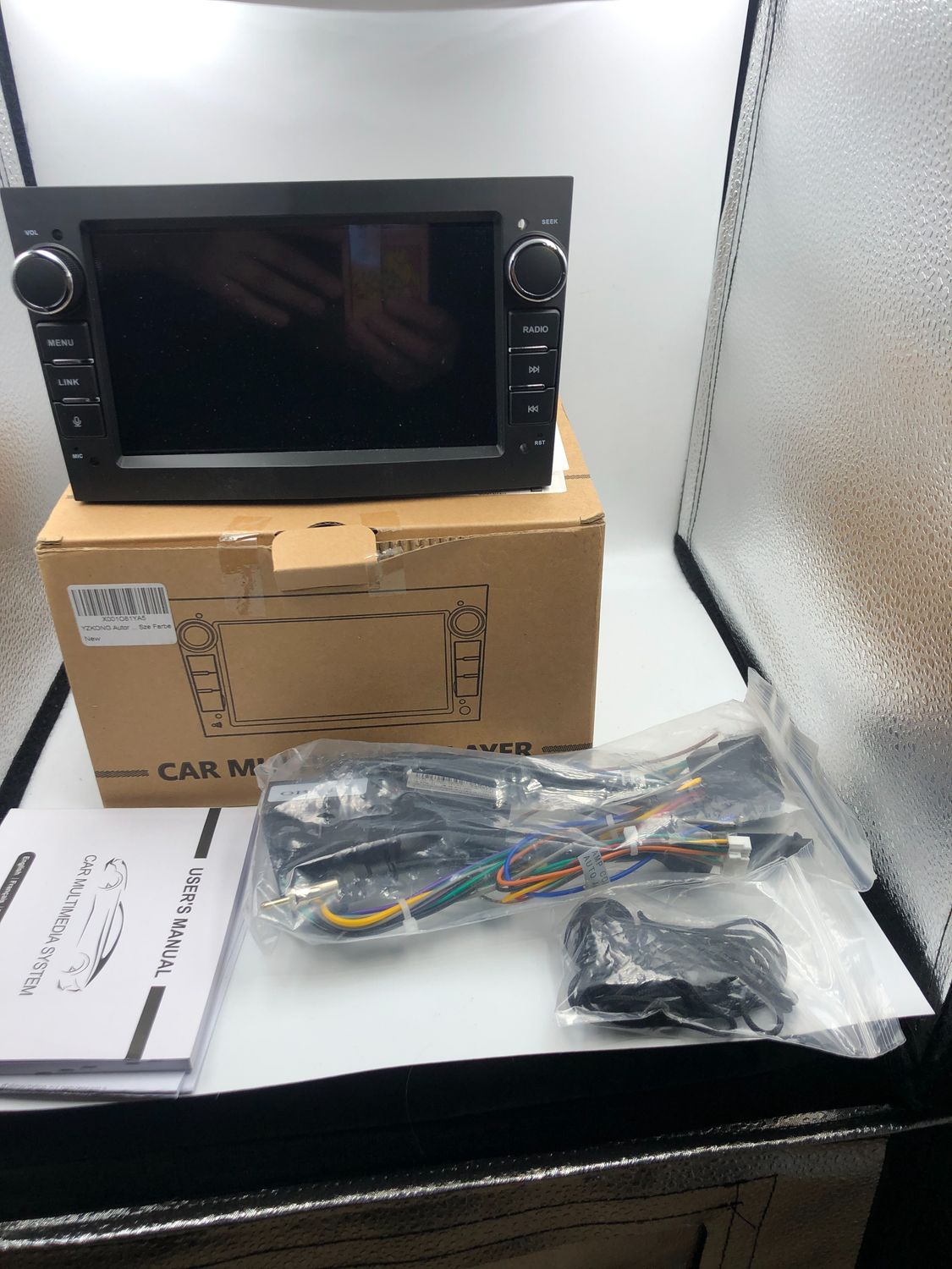 YZKONG Radio do Vauxhall - CarPlay, Android Auto, Bluetooth, USB, Ekran Dotykowy.