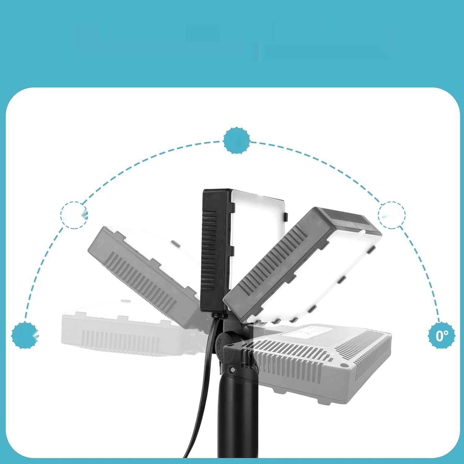 EMART Zestaw 2 Lamp LED do Fotografii 5500 K z Wtyczką EU