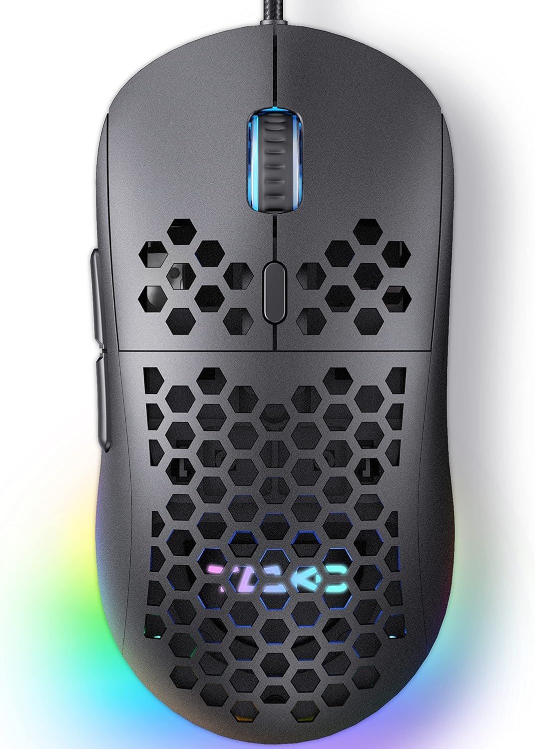 Dierya ×TMKB M1SE mysz gamingowa, 12800 DPI, 6 programowalnych przycisków.