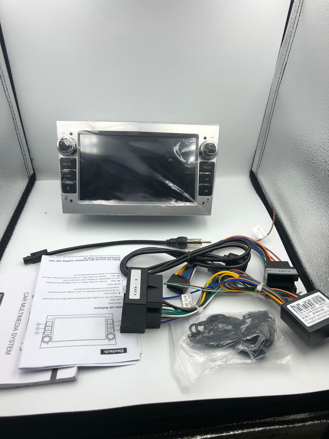 YZKONG Radio do Opel Antara Corsa Vivaro Combo Zafira, Double DIN.