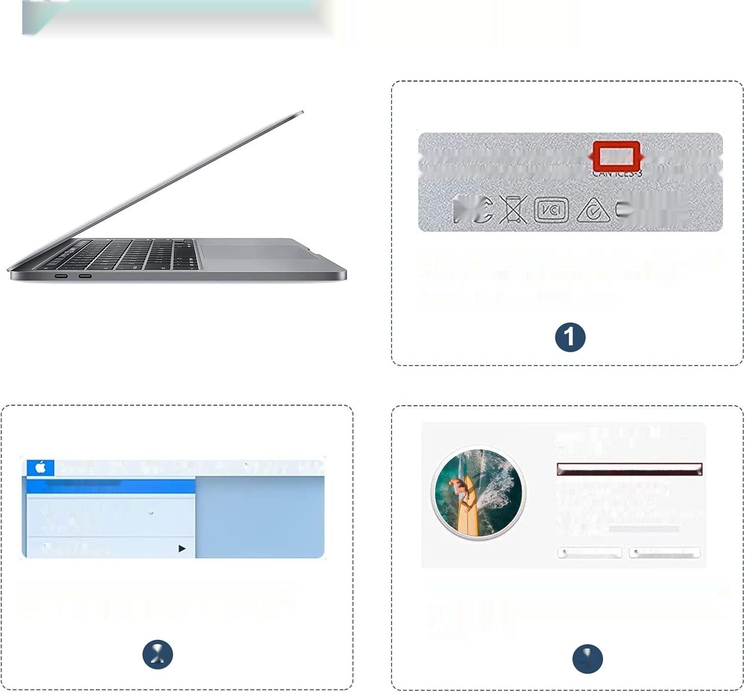 ARyee A1582 Bateria Kompatybilna z MacBook Pro 13 Cala A1502 Retina.