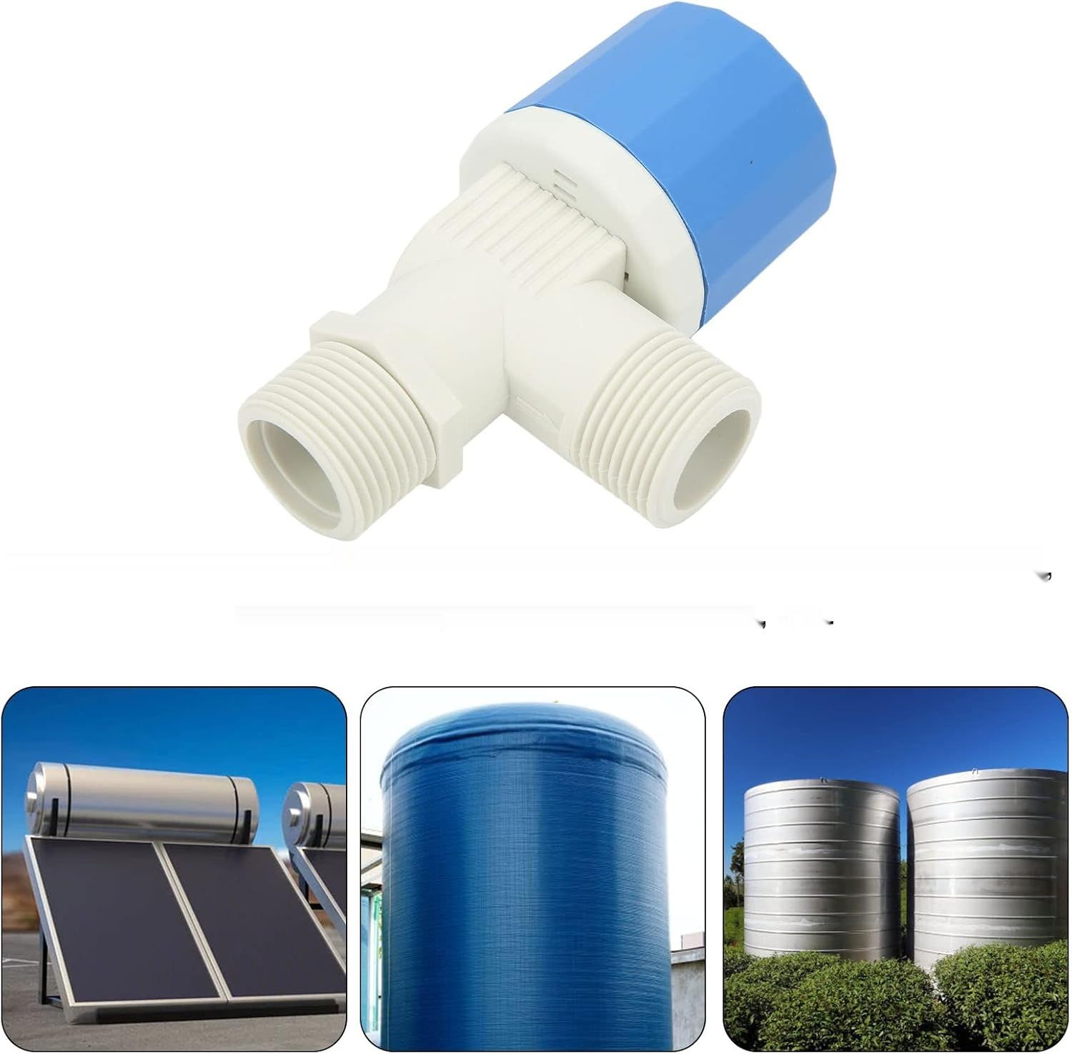 Automatyczny zawór pływakowy solarnego podgrzewacza wody Nylon (1/2 cala)