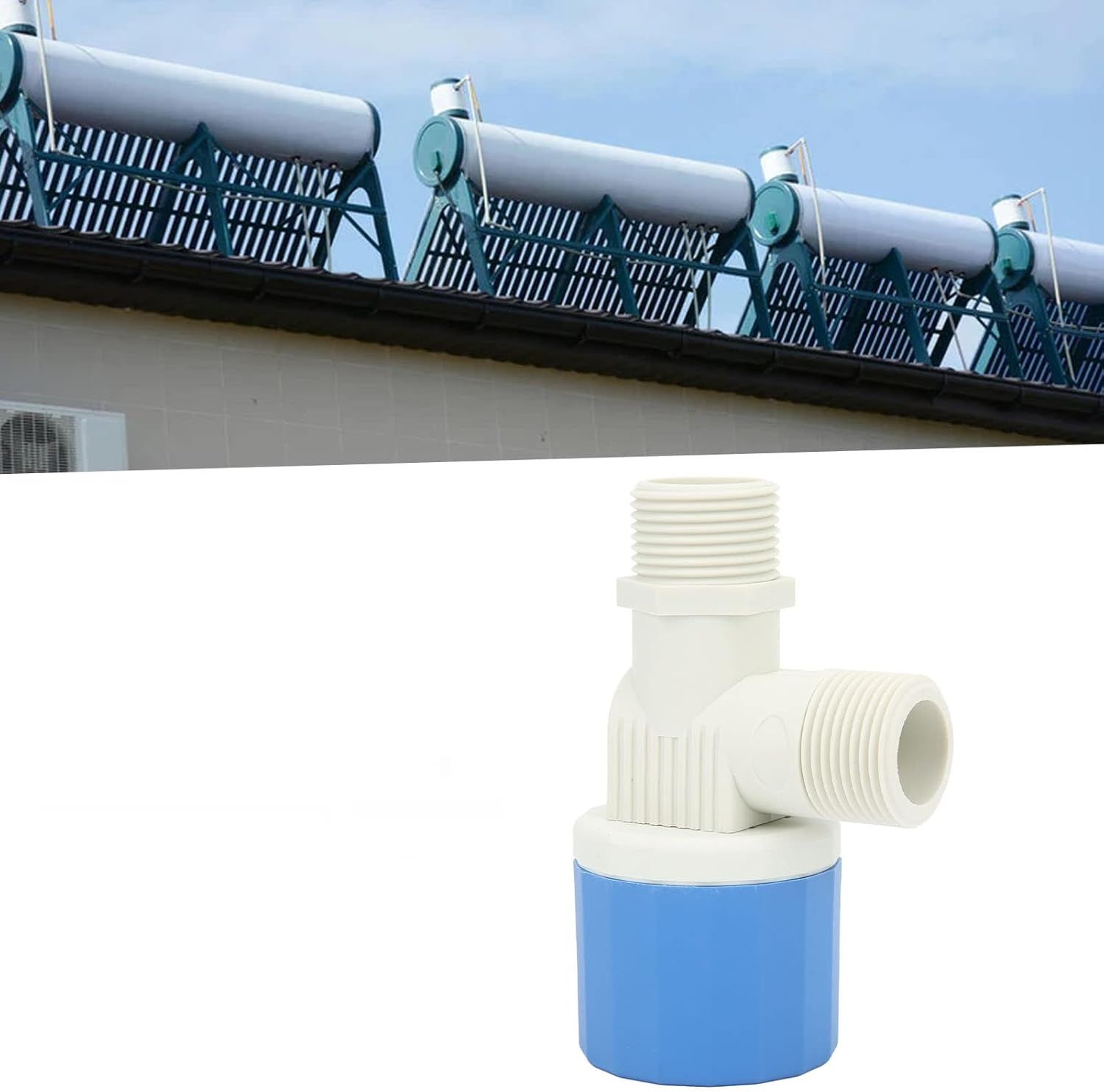 Automatyczny zawór pływakowy solarnego podgrzewacza wody Nylon (1/2 cala)