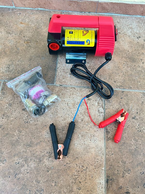 LEMOTO 12V 175W Pompa oleju 45L/min do diesel i nafty