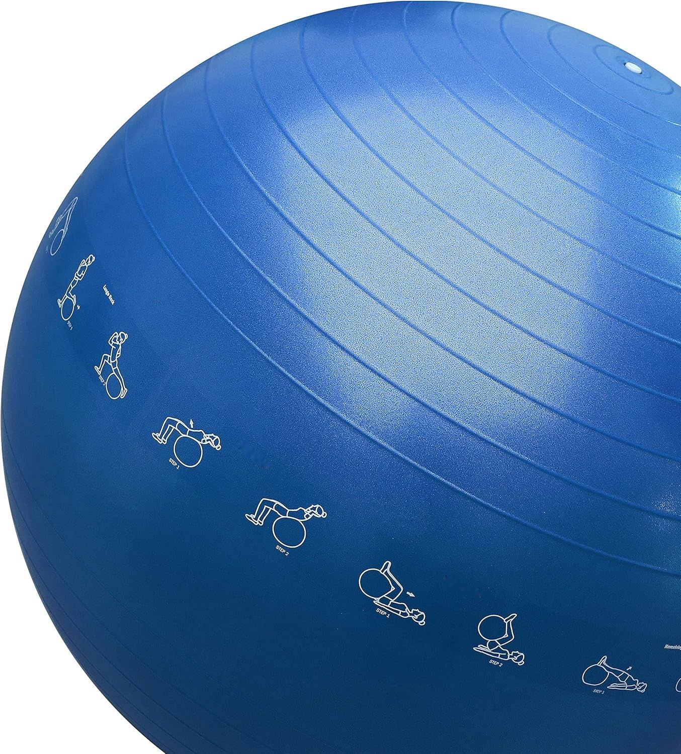 Piłka gimnastyczna PROIRON do ćwiczeń z pompką, antywybuchowa 55 cm