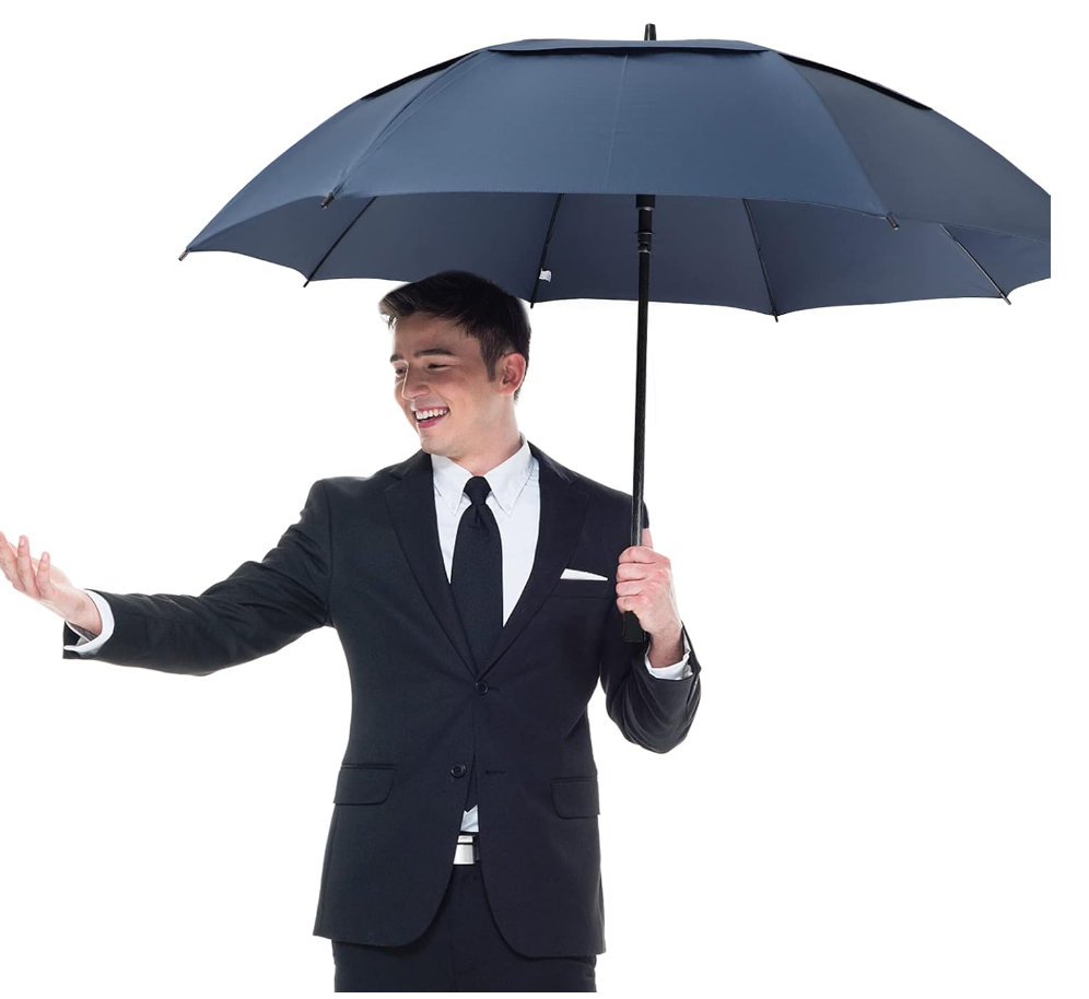 NINEMAX parasol burzowy XXL, automatyczne otwieranie, podwójna wentylacja