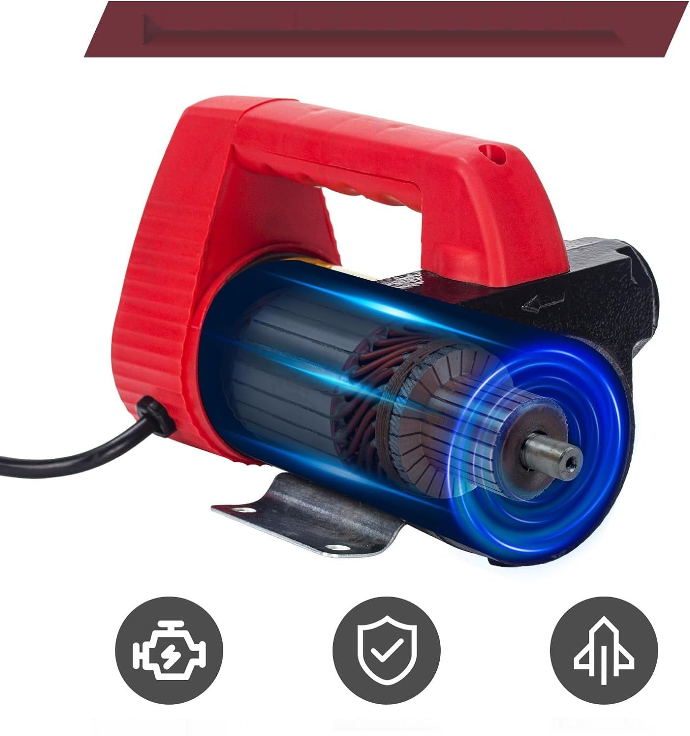 LEMOTO 12V 175W Pompa oleju 45L/min do diesel i nafty