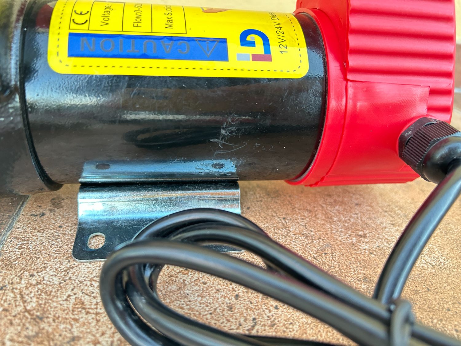 LEMOTO 12V 175W Pompa oleju 45L/min do diesel i nafty