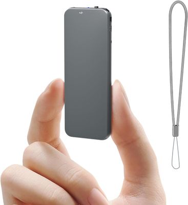 Dyktafon Howabo 40H 64GB, USB-C, redukcja szumów, metalowa obudowa.