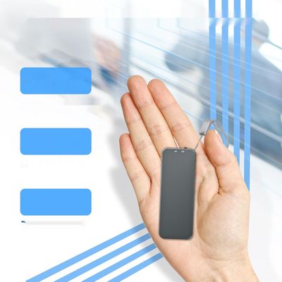 Dyktafon Howabo 40H 64GB, USB-C, redukcja szumów, metalowa obudowa.