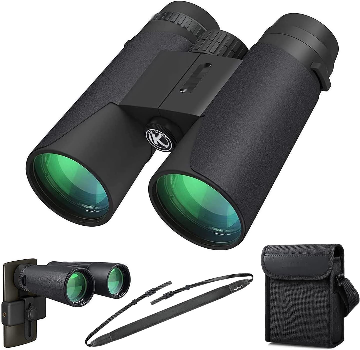 Lornetki Kylietech 12 x 42 HD Kompaktowe Wodoodporne z futerałem.