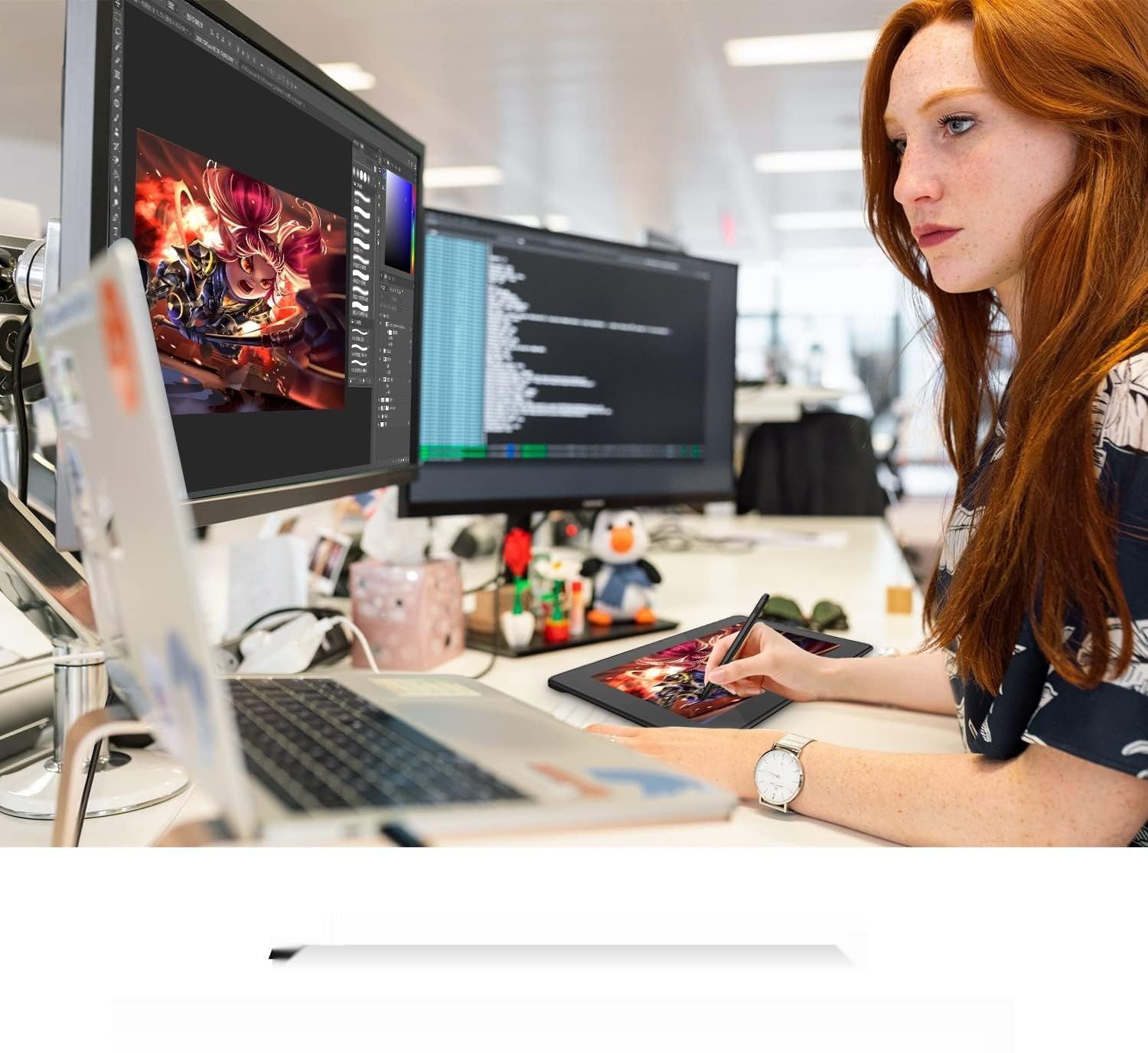 UGEE U1600 Tablet, 15.4&quot; Full HD (1920x1080) - Windows/Mac/Android/Linux/OSU