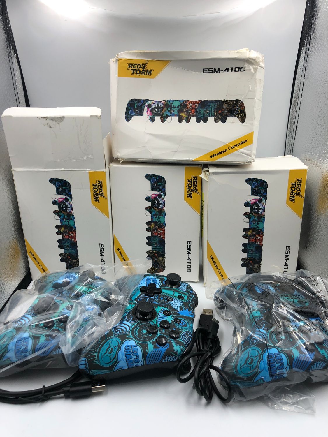 REDSTORM Bluetooth Pro Kontroler do Switch, Turbo, Podwójna Wibracja