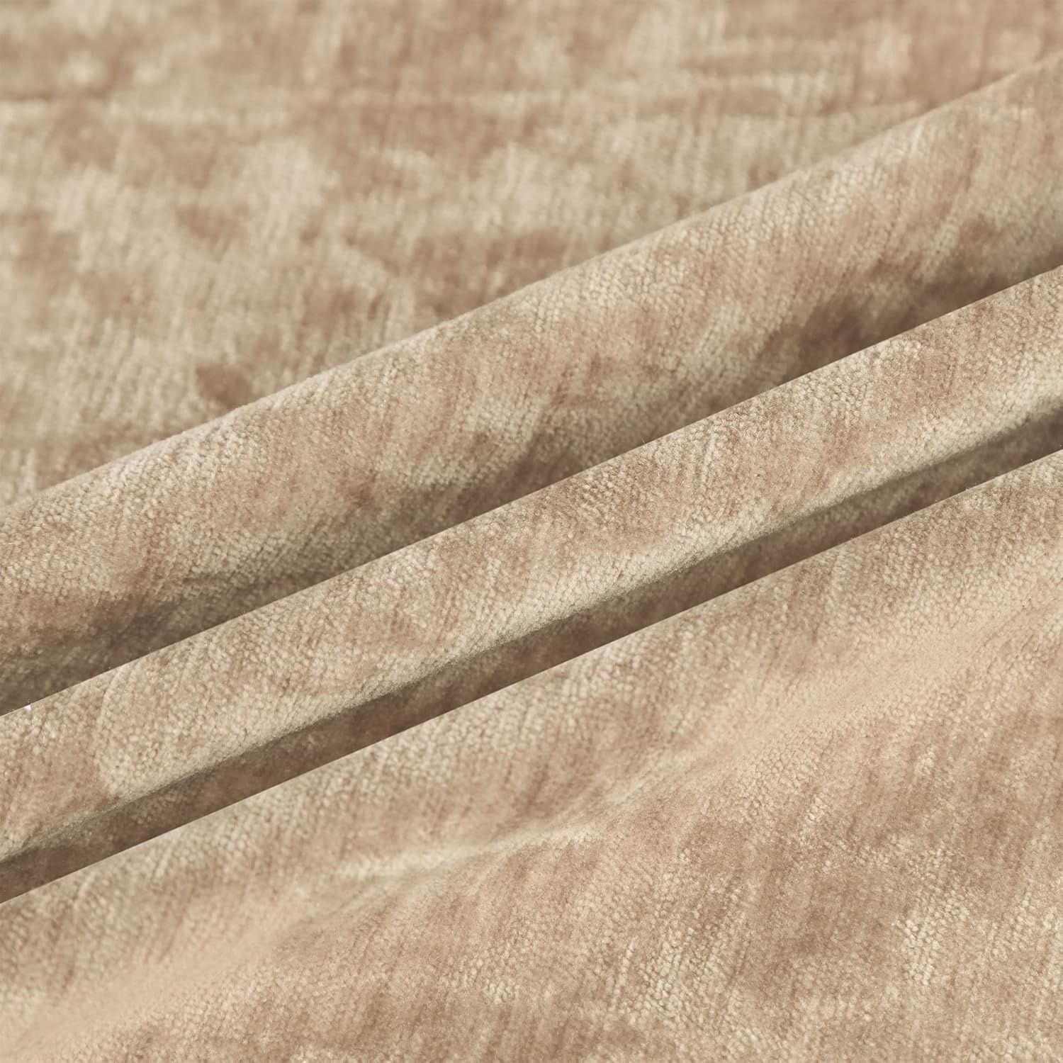 TOPLUXE Falbana Zasłonowa Chenille, 100 cm, Beżowa, 1 Sztuka