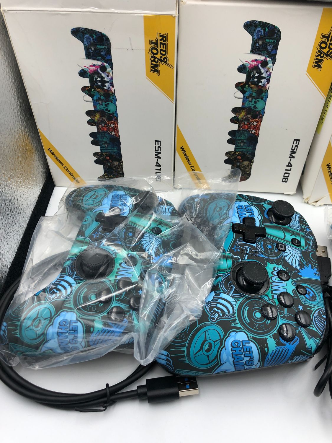 REDSTORM Bluetooth Pro Kontroler do Switch, Turbo, Podwójna Wibracja