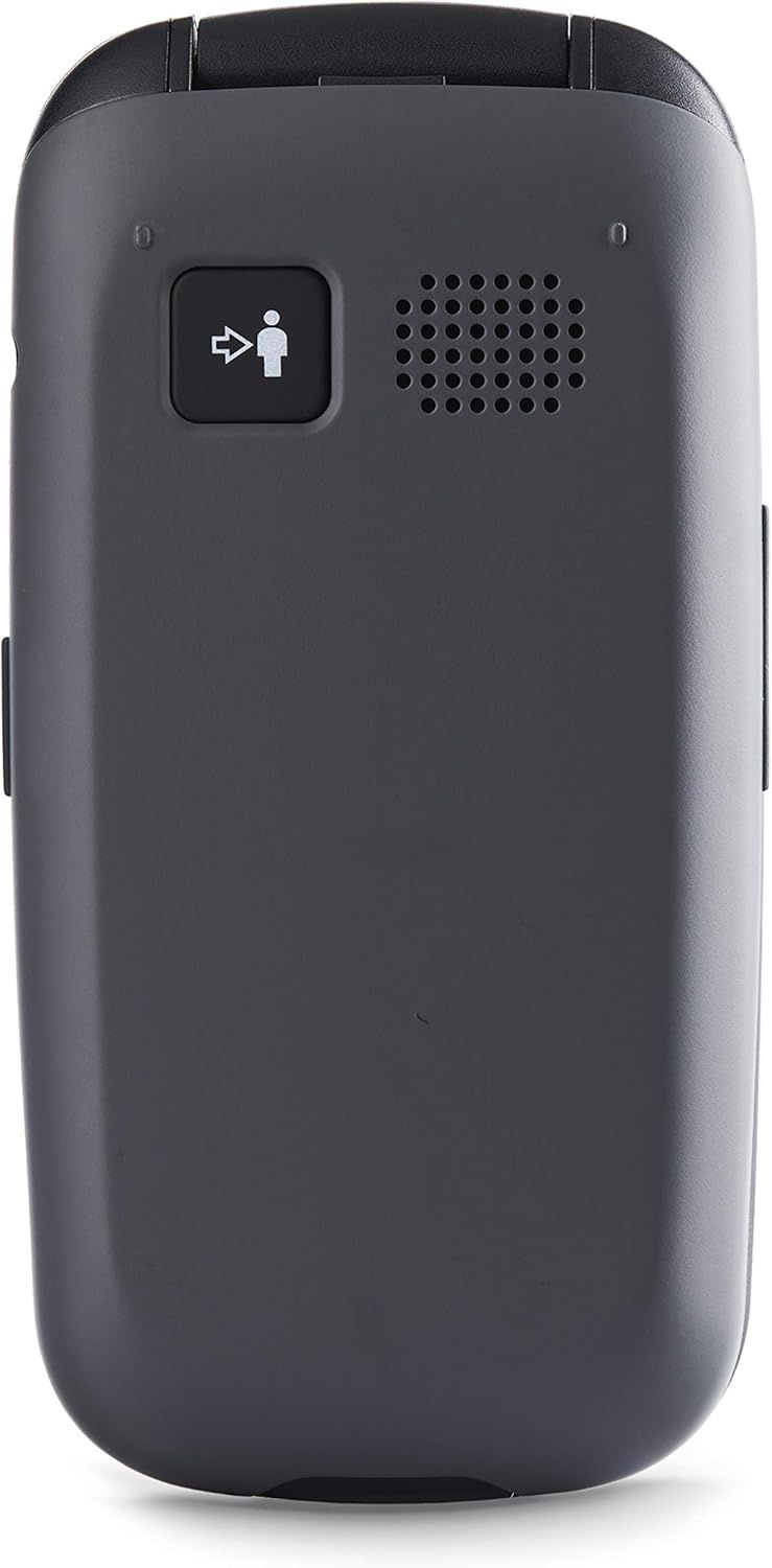 Panasonic KX-TU446EXG telefon seniorów z przyciskiem SOS, odporny, składany.