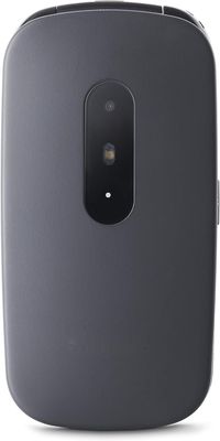 Panasonic KX-TU446EXG telefon seniorów z przyciskiem SOS, odporny, składany.