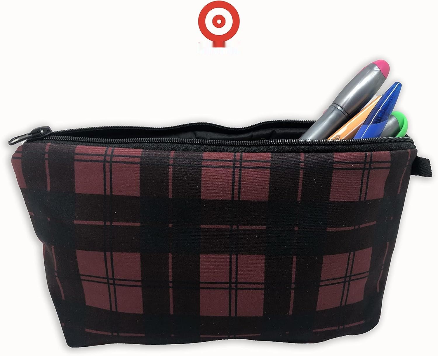 Ducomi® Ariana Beauty Case - kosmetyczka 21x13x4 cm, brązowa