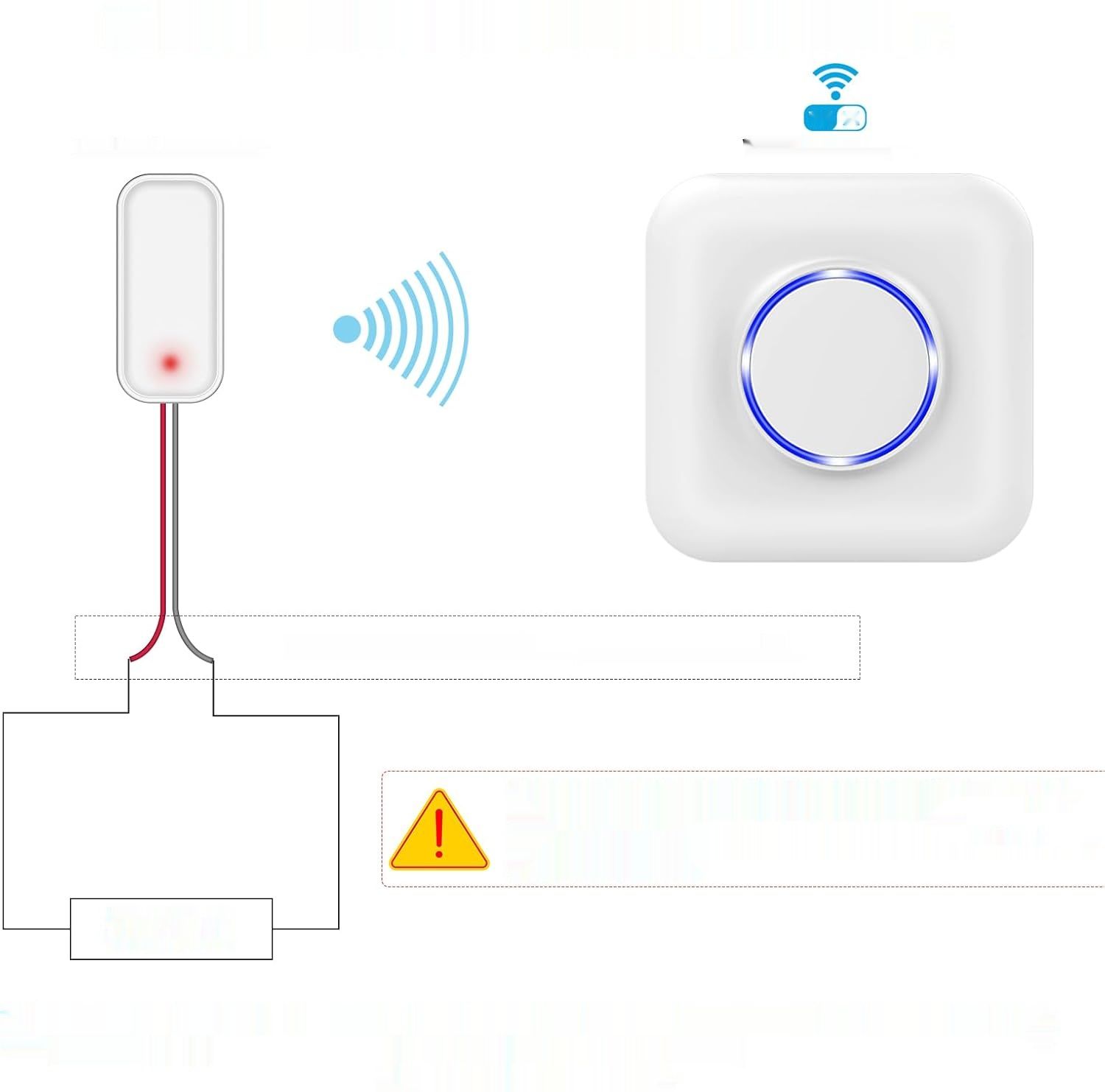 BITIWEND WLAN Zestaw Przedłużający Sygnał, 6-32V DC 3V, kompatybilny z app.